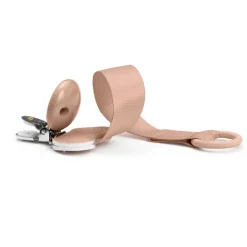 Elodie Pacifier Clip Wood - Blushing Pink
