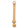 Elodie Pacifier Clip Wood - Gold