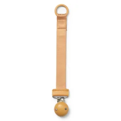 Elodie Pacifier Clip Wood - Gold