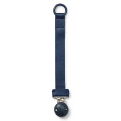 Elodie Pacifiers & Clips|Pacifiers & Clips>Pacifier Clip Wood - Juniper Blue
