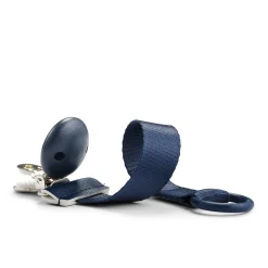 Elodie Pacifiers & Clips|Pacifiers & Clips>Pacifier Clip Wood - Juniper Blue