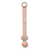 Elodie Pacifiers & Clips|Pacifiers & Clips>Pacifier Clip Wood - Pink