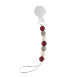 Bulle Pacifier-suce Red Taupe Ivory