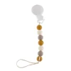 Bulle Pacifiers & Clips|Pacifiers & Clips>Pacifier-suce Yellow Taupe Ivo