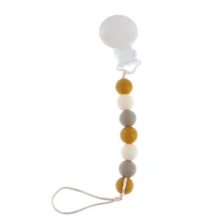 Bulle Pacifiers & Clips|Pacifiers & Clips>Pacifier-suce Yellow Taupe Ivo
