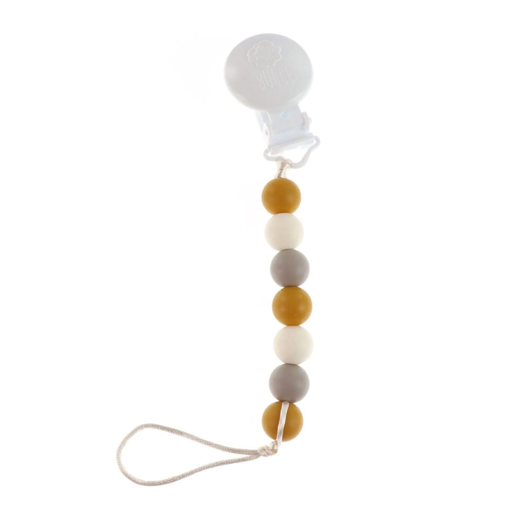 Bulle Pacifiers & Clips|Pacifiers & Clips>Pacifier-suce Yellow Taupe Ivo