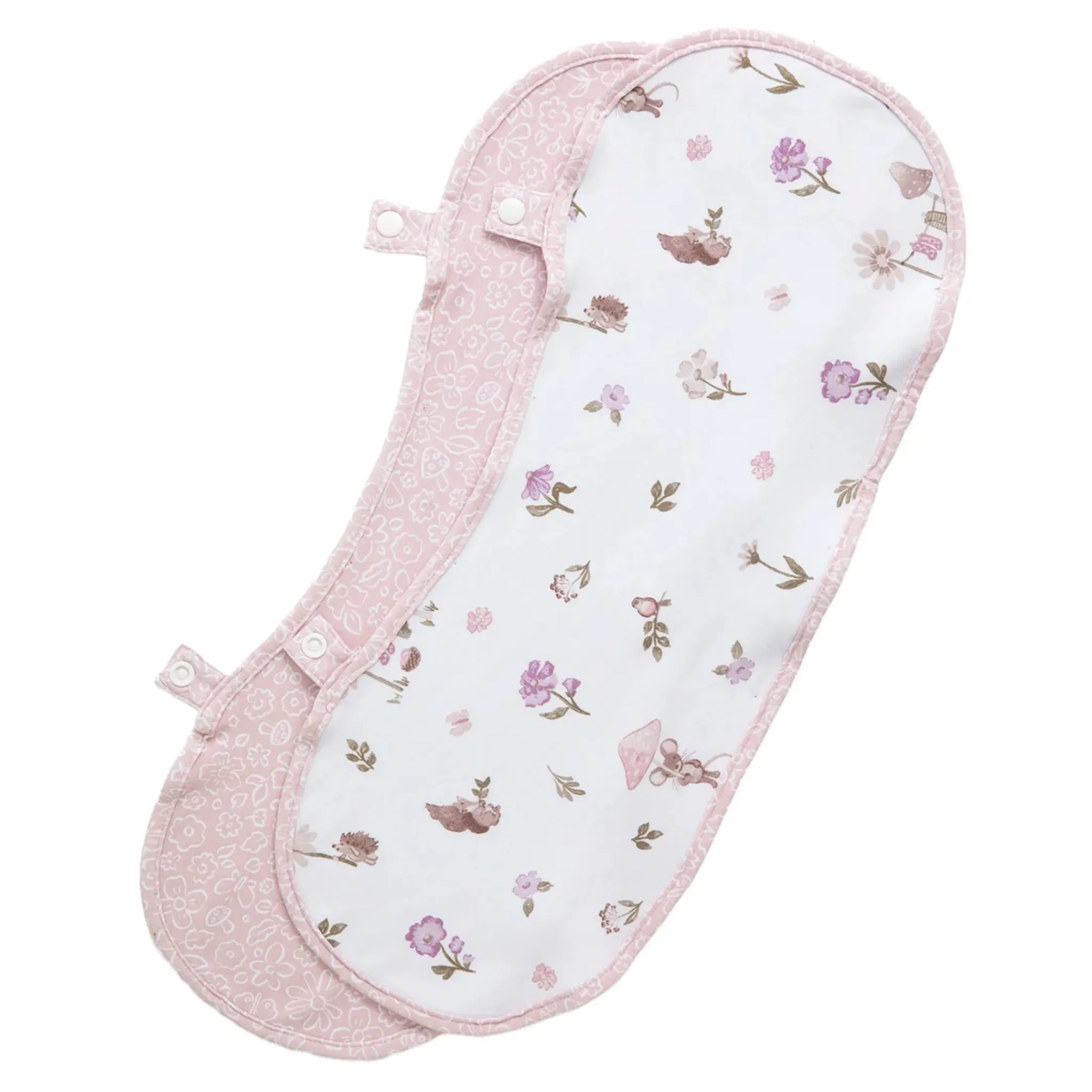 Living Textiles Breastfeeding|Nursing Covers>2-pack Burp Cloth - Mushroom House