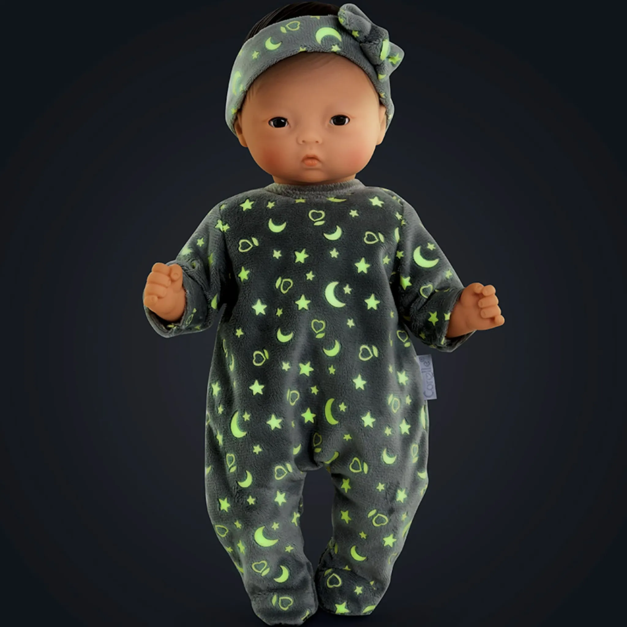 Corolle Dolls>Pajamas Glow in the Dark and Headband