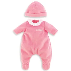 Corolle Pajamas Pink & Hat