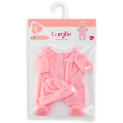 Corolle Pajamas Pink & Hat