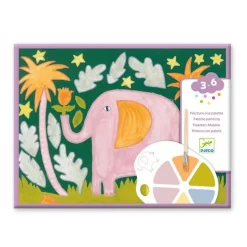 Kids Djeco Diy & Activities>Palette painting - Wild one