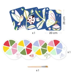 Kids Djeco Palette Painting- Creepy Craw