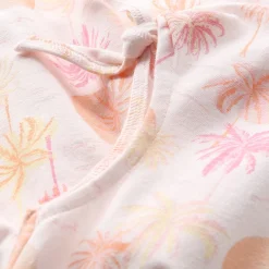 Kids Minymo Palm Tree Aop Dress 3-8