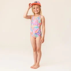 Kids Nano Swimsuits>Palm Tree Swimsuit 4-14
