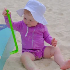 Look Palm Tress Long Sleeve Swimsuit 3-24m