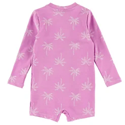 Look Palm Tress Long Sleeve Swimsuit 3-24m