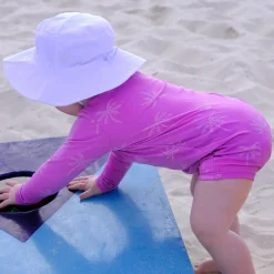 Look Palm Tress Long Sleeve Swimsuit 3-24m