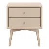 Babyletto Nightstands>Palma Nightstand with USB Port Assembled - Taupe