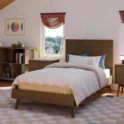 Babyletto Palma Twin Bed - Natural Walnut