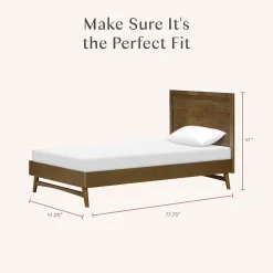 Babyletto Palma Twin Bed - Natural Walnut