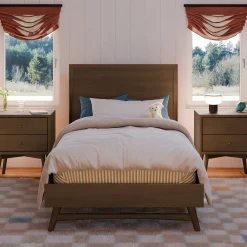 Babyletto Palma Twin Bed - Natural Walnut