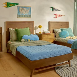 Babyletto Palma Twin Bed - Natural Walnut