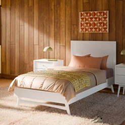 Babyletto Twin, Full & Queen Beds>Palma Twin Bed - White