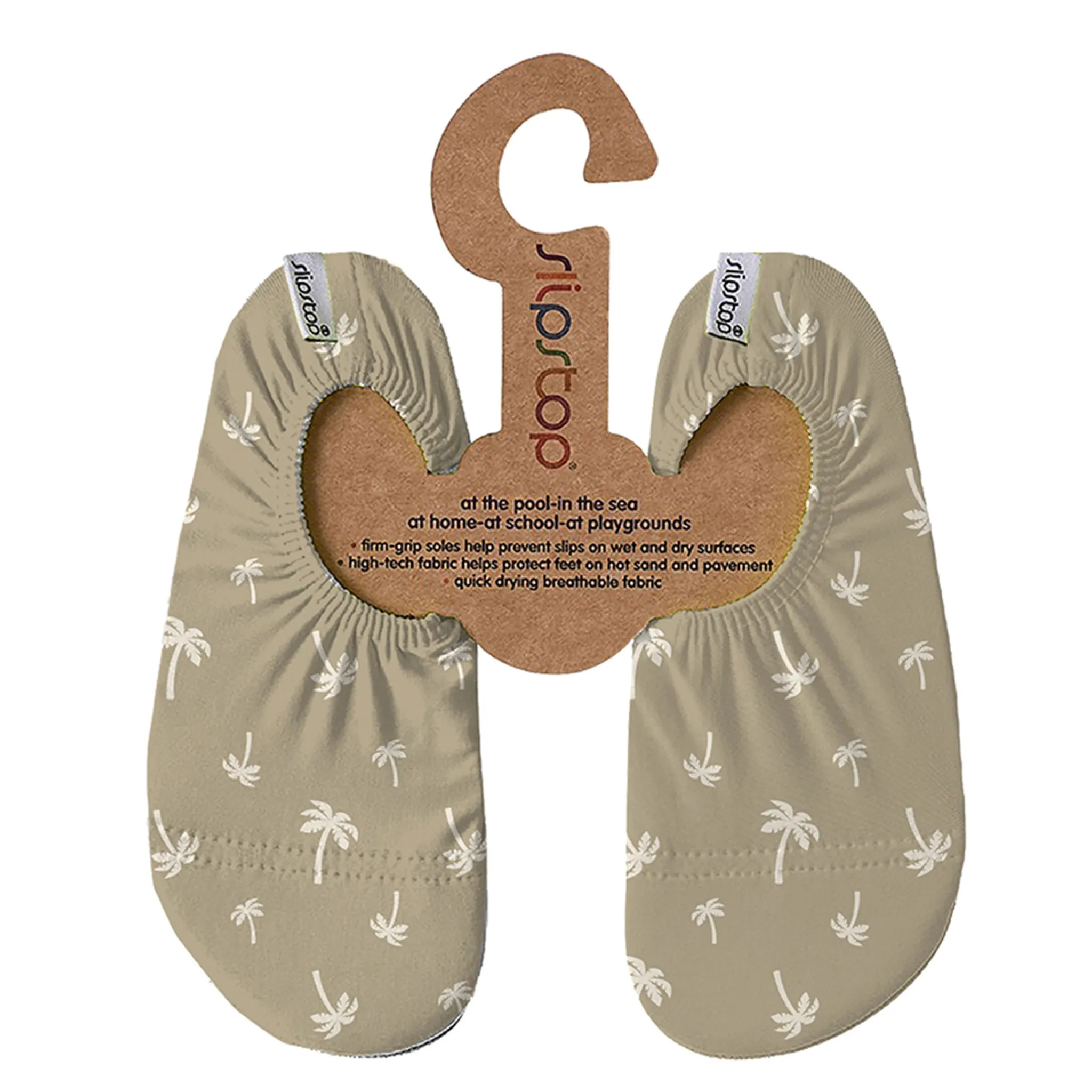 Slipstop Palms Sand Slippers Sizes 18-27