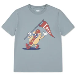 Kids/BOY Levis Tops>Parading Hot Dog T-shirt 8-16y