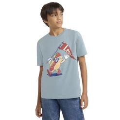 Kids/BOY Levis Tops>Parading Hot Dog T-shirt 8-16y