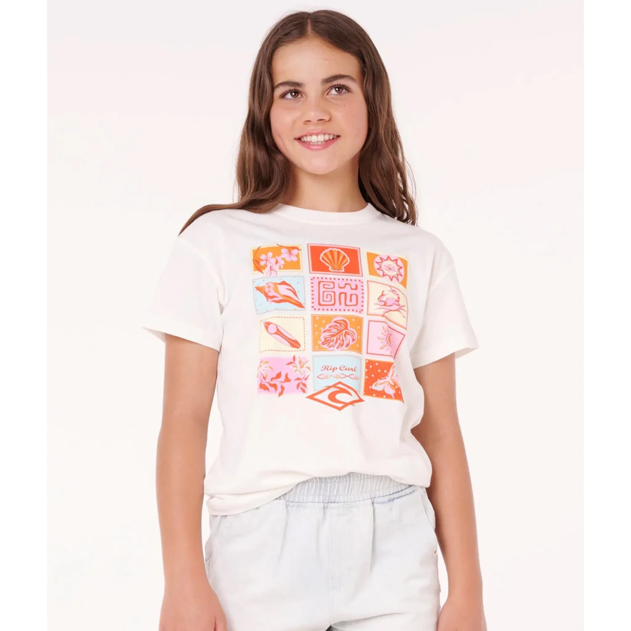 Kids Rip Curl Paradise Club T-shirt 8-14y