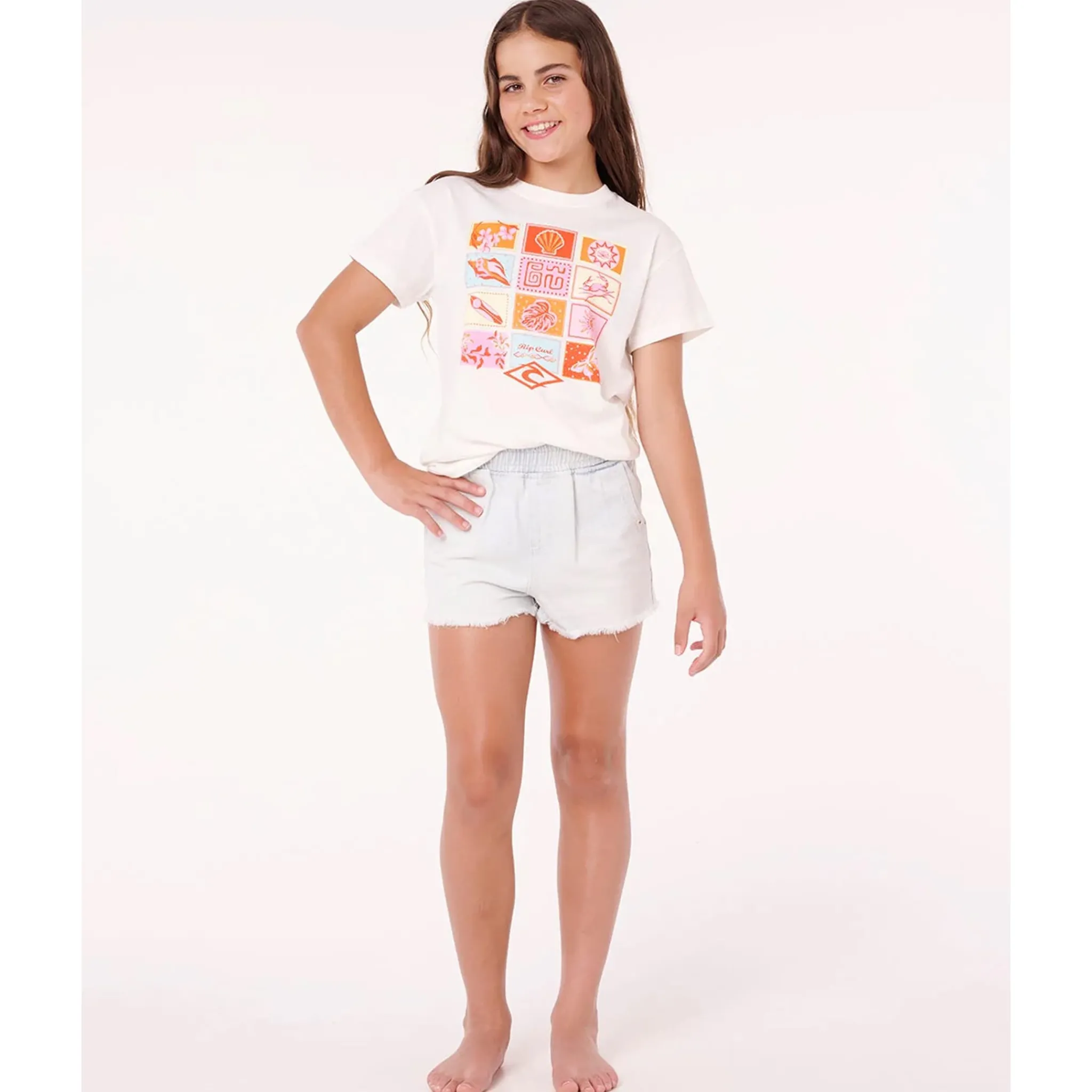 Kids Rip Curl Paradise Club T-shirt 8-14y