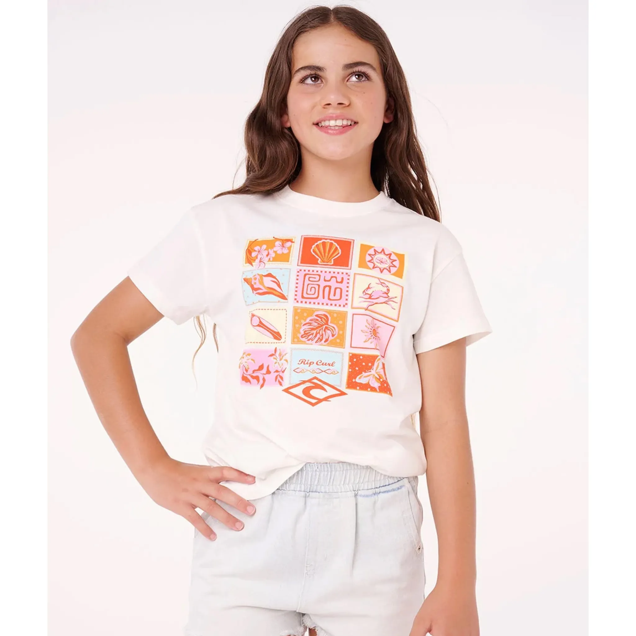 Kids Rip Curl Paradise Club T-shirt 8-14y