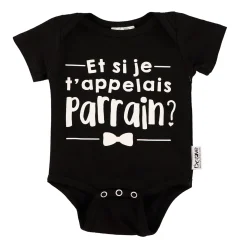BOY Bedaine Love Bodysuits|Bodysuits>Parrain Bodysuit 0-12m
