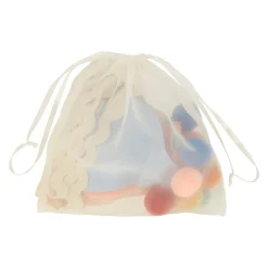 Meri Meri Party Supplies>Pastel Pompom Flag Garland