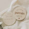 Le petit Tableau Noir Baby Memories|Baby Memories>Pastilles en Bois - Parrain