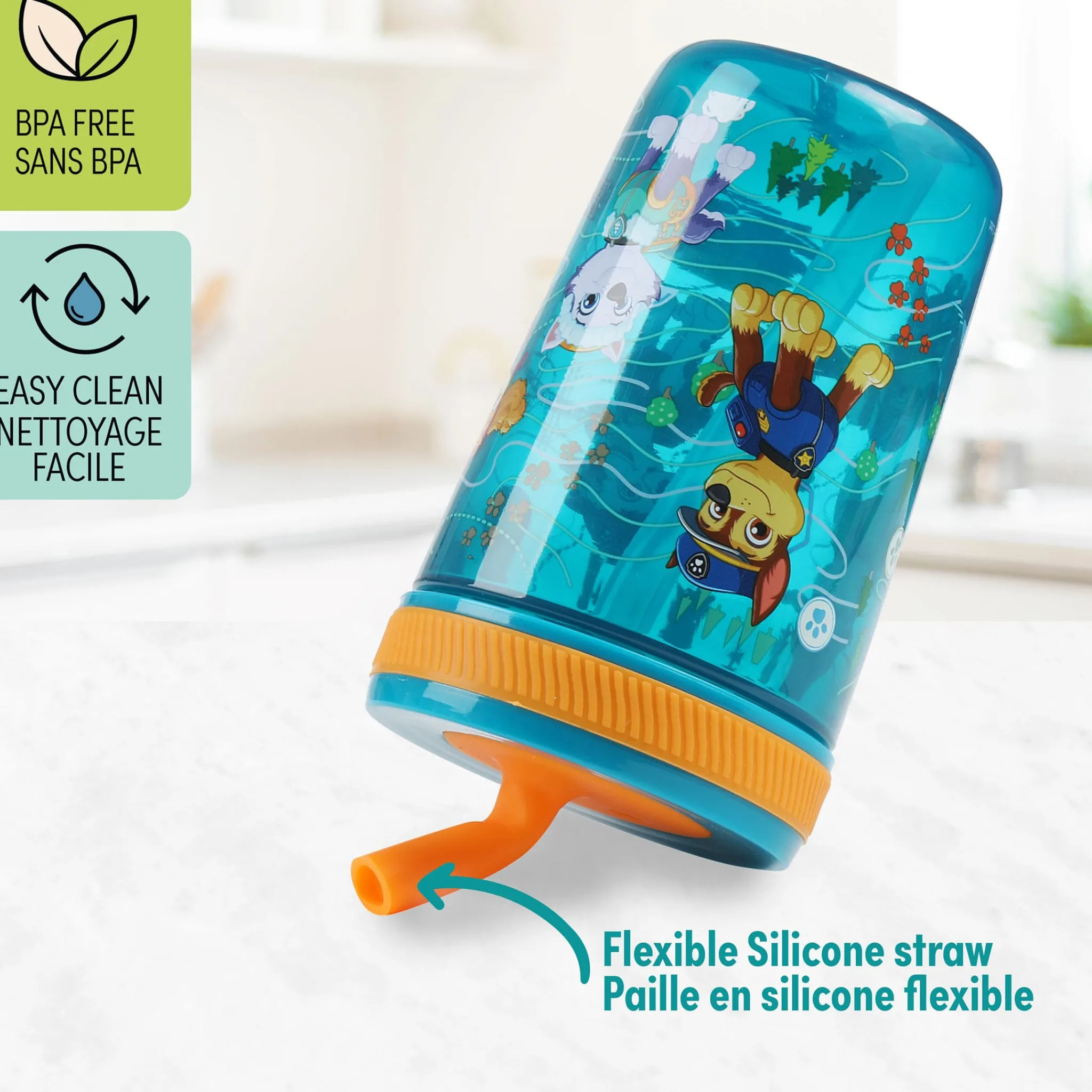 Kids Danawares Paw Patrol Tumbler With Straw