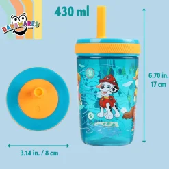 Kids Danawares Paw Patrol Tumbler With Straw