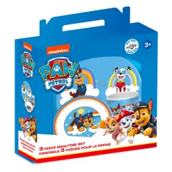 Kids Danawares Tableware|Plates & Placemats>3pcs Set Paw Patrol