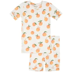Kids Petit Lem Peaches Pajamas 2-6x