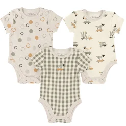BOY Bebe Confort Bodysuits>Peas 3 Pieces Bodysuit Set 0-30m