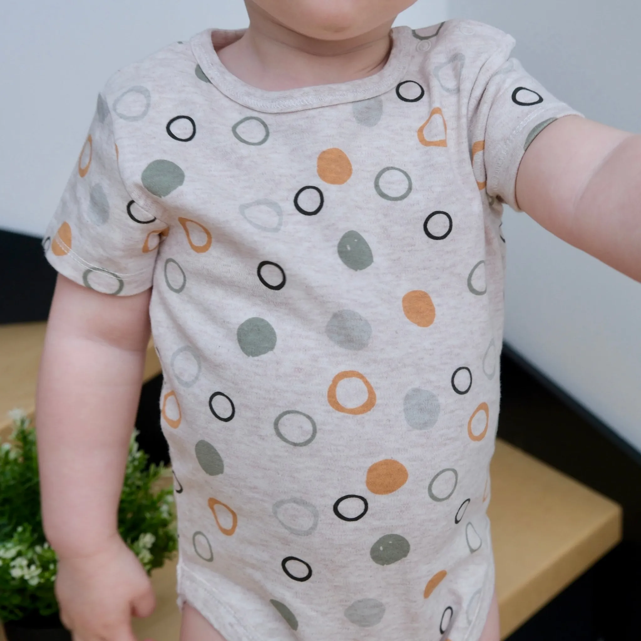 BOY Bebe Confort Bodysuits>Peas 3 Pieces Bodysuit Set 0-30m