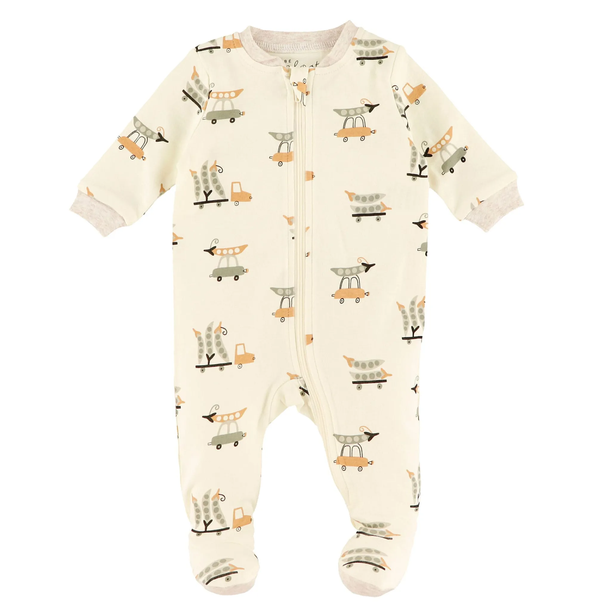 BOY Bebe Confort Peas Cars Pajamas 0-30m