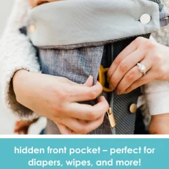 JJ Cole Peek 5-Position Baby Carrier