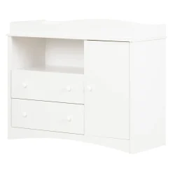 South Shore Changing Tables>Peek-a-boo Changing Table - Pure White