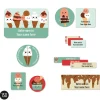 Kids Clement - Impressions Peel And Stick Name Labels – Ice Cream