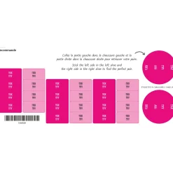 Kids Clement - Impressions Personalized Name Labels|Personalized Name Labels>Peel And Stick Name Labels Mini - Pink
