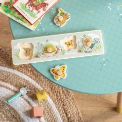 Kids Moulin Roty Peg Puzzle 3 Little Rabbits
