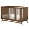 Babyletto Cribs & Mattresses|Cribs & Mattresses>Peggy Mid-Century 3-in-1 Convertible Crib - Walnut