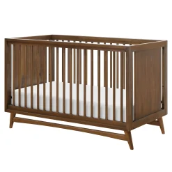 Babyletto Cribs & Mattresses|Cribs & Mattresses>Peggy Mid-Century 3-in-1 Convertible Crib - Walnut